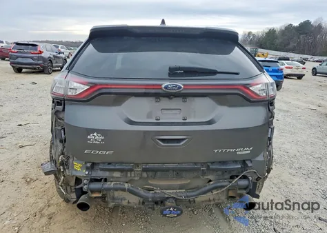 2017 Ford Edge Titanium из США, поврежденный, VIN 2FMPK3K95HBC17782